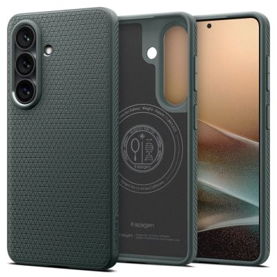 Etui Spigen Liquid Air Mag MagSafe na Samsung Galaxy S26+ - zielone