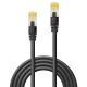 2. Lindy 47624 kabel sieciowy Czarny 1 m Cat6a U/UTP (UTP)