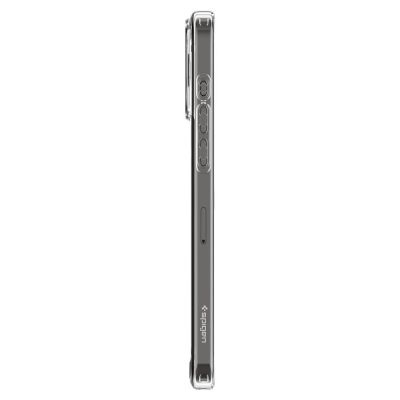 14. Etui Spigen Ultra Hybrid na iPhone 15 Pro - przezroczysto-matowe