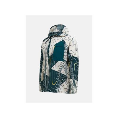 3. Bluza męska PEAK PERFORMANCE M Freelight Aop Polartec Alpha Hood kolor multikolor