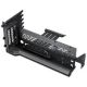 PHANTEKS Premium PCIe Gen 5 Vertical GPU Bracket, DRGB, mit PCIe 5.0-Riser-Kabel - 220mm, schwarz