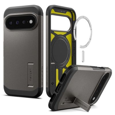 Etui Spigen Tough Armor Mag MagSafe na Google Pixel 11 Pro XL - ciemnoszare