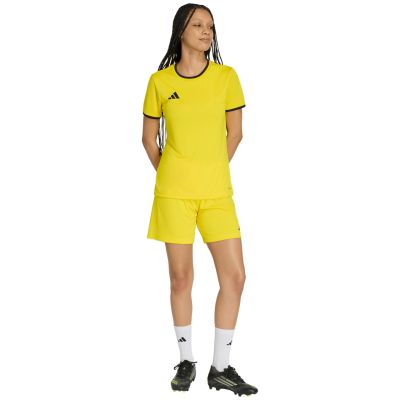 6. Spodenki damskie adidas Entrada 26 żółte JZ2540