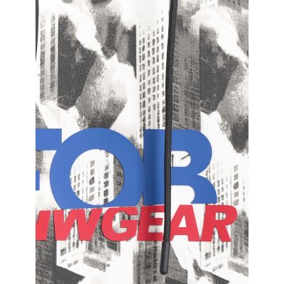 7. Bluza dresowa loose z kapturem męska 4F 4FRAW25TSWSM2569-91A