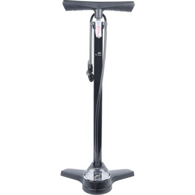 13. POMPKA WARSZTATOWO ROWEROWA 180PSI (12BAR) Z MANOMETREM XQMAX PRO