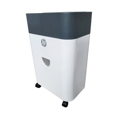 16. HP Niszczarka ONESHRED Auto 100CC, biało-szara