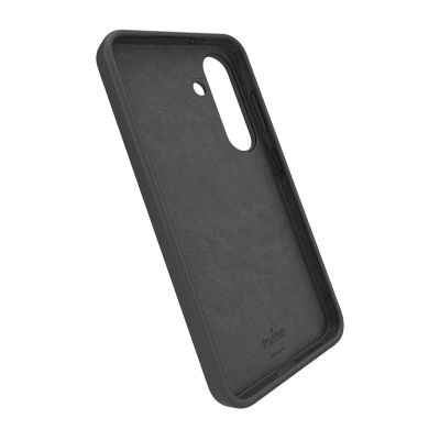 4. Etui silikonowe Puro Icon do Samsung Galaxy S25 - czarne