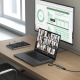 8. Aluminiowy adapter do urządzeń mobilnych USB-C Satechi 4-in-1 USB-C Slim Multiport Adapter 4K (space gray)