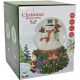 7. KULA ŚNIEŻNA LED Z MUZYKĄ 8 MELODII 16,5X13X12CM BAŁWAN