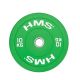 14. Talerz olimpijski HMS GREEN BUMPER 10 kg CBR10 