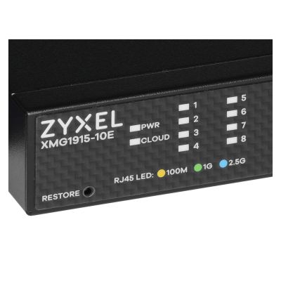 3. Switch Zyxel XMG1915-10E 10p Managed Multigigabit/10G
