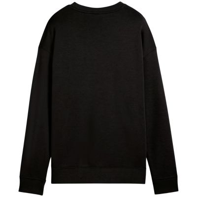 2. Bluza damska Puma ESS Small No.11 Logo Relaxed Crew czarna 684975 01