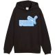 2. Bluza dla dzieci Puma Ess Logo Lab Relaxed Hoodie czarna 694674 01