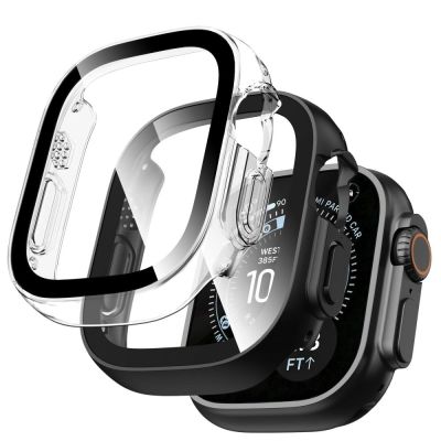 Etui Tech-Protect Defense Black & Clear 2-Pack na Apple Watch 49 mm