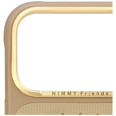 4. Etui Nimmy Lucky Fashion Cat MagSafe na iPhone 17 Pro - brązowe