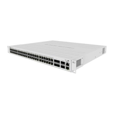 16. Switch Mikrotik CRS354-48P-4S+2Q+RM 53p PoE (PoE+: 48;) 700W Managed Fast/Gigabit/10G