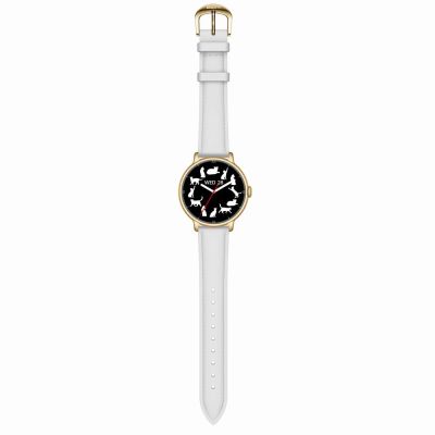 10. Smartwatch Gravity Złoty Bransoleta + Pasek GT33-2