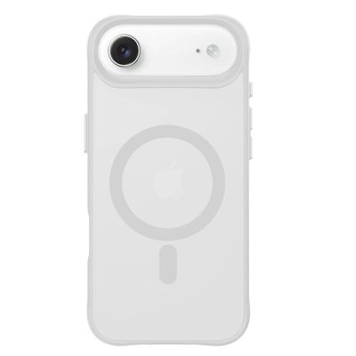 21. Etui 3mk Smoke MagCase na iPhone Air - białe-półprzezroczyste