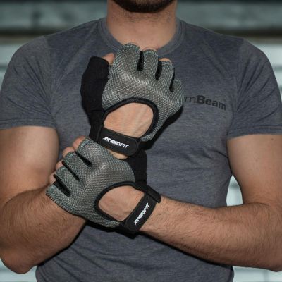 20. RĘKAWICE TRENINGOWE FITNESS UNIWERSALNE R.M ENERO FIT