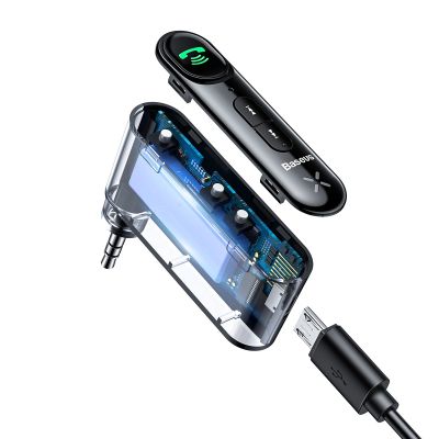 5. Transmiter Bluetooth AUX Baseus BSBA-02 (Overseas Edition) - czarny