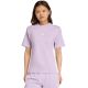 4. Koszulka damska adidas Essentials 3-Stripes Cotton jasnofioletowa JX7619