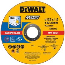 TARCZA METAL 125x1,0mm INOX /100szt  DT2054 .DEWALT