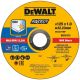 TARCZA METAL 125x1,0mm INOX /100szt  DT2054 .DEWALT