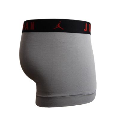 3. Bokserki męskie Air Jordan Flight Cotton Core Boxer 3-pack Grey/Black/White - JM0693-F66