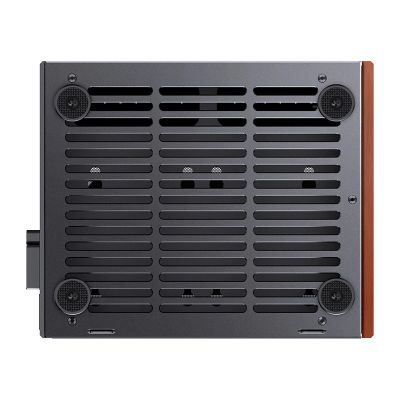 18. Obudowa Jonsbo T6, Mini-Tower, Mini-ITX, Tempered Glass, Holz - czarna