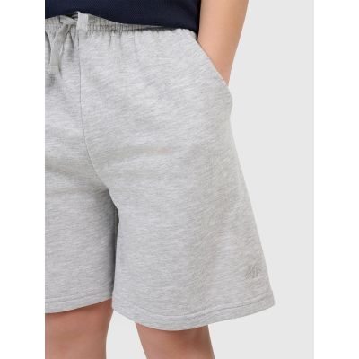 5. Spodenki chłopięce dresowe 4F 4FJWMM00TSHOM629-25M