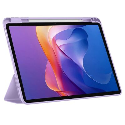 4. Etui Tech-Protect SmartCase Pen na Xiaomi Redmi Pad 2 11.0 - fioletowe
