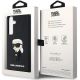 8. Etui Karl Lagerfeld 3D Rubber Ikonik na Samsung Galaxy S24 - czarne
