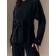 5. Bluza regular z wiązaniem i modalem damska 4F 4FRSS26TSWSF2784-20S