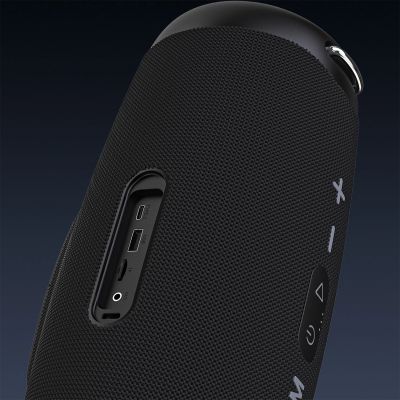 15. Głośnik bezprzewodowy Dudao Y21Pro podświetlany RGB Bluetooth 5.3 - czarny