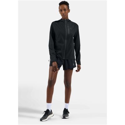 2. Kurtka damska ODLO Jacket ZEROWEIGHT DUAL DRY PK WATERPROOF czarna