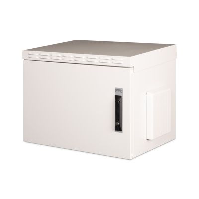 10. Digitus Szafa sieciowa wisząca 19" 7U rack 600x450, drzwi pełne, szary, niedzielona, złożona, IP55, 100kg