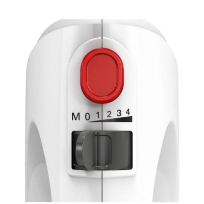 4. Mikser ręczny Bosch MQWPL2000 (biały; 375W)
