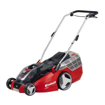 Einhell GE-CM 43 Li M Kit Kosiarka do trawnika typu push Bateria Czarny, Szary, Czerwony