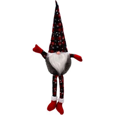 13. SKRZAT DEKORACYJNY 30+20CM KRATA ZIELONA CZERWONA