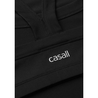 6. Top damski CASALL Defined Rib Sport Top kolor czarny