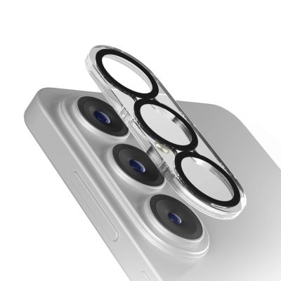 Szkło ochronne SBS na tylną kamerę do Samsung Galaxy S26 - z czarną ramką