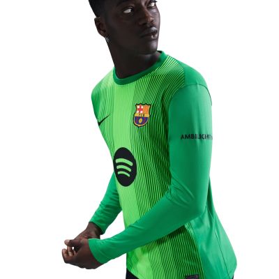 5. Koszulka męska Nike FC Barcelona 2025/26 Stadium Goalkeeper zielona HQ0477 311