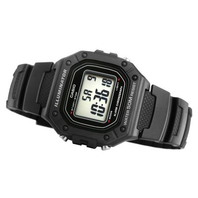 4. Zegarek Męski CASIO W-218H-1AVEF + BOX