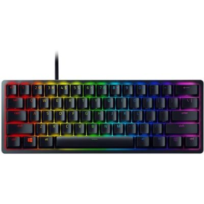 6. Razer Huntsman Mini klawiatura Gaming USB QWERTY Amerykański międzynarodowy Biały