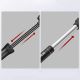 10. Mini pompka rowerowa ROCKBROS TM-1701P 80 PSI do wentyli Presta i Schrader - czarna