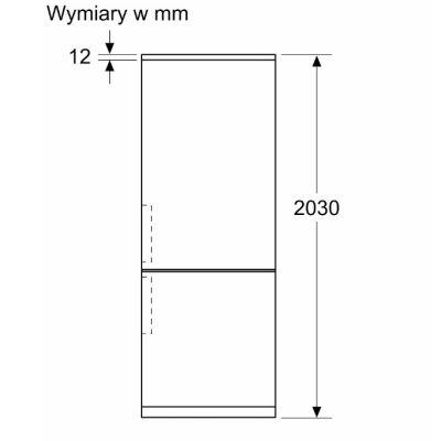 5. Chłodziarko-zamrażarka BOSCH KGN497ICT