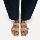 13. Klapki męskie brązowe Birkenstock Arizona Tabacco Brown narrow wąskie (0352203)