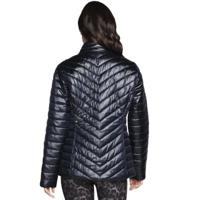 2. Skechers GO Shield Shine Jacket JA150-BLK Czarne L