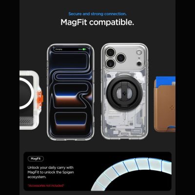 9. Etui Spigen Ultra Hybrid MagSafe Zero One na iPhone 18 Pro Max / 17 Pro Max - białe