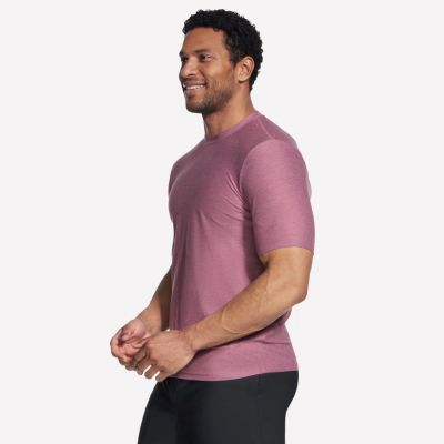 2. Skechers Go Dri All Day Tee TS107-BUMT Czerwone L